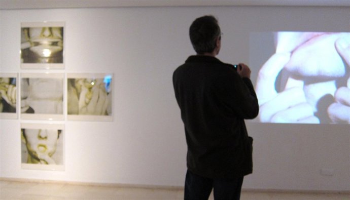 Exposición 'Caso de estudio' sobre Bruce Nauman en el IVAM.