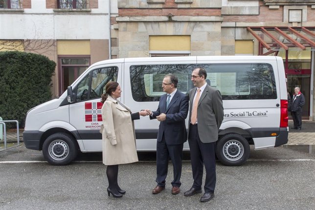 Colaboración entre La Caixa y Casa de Misericordia de Pamplona.