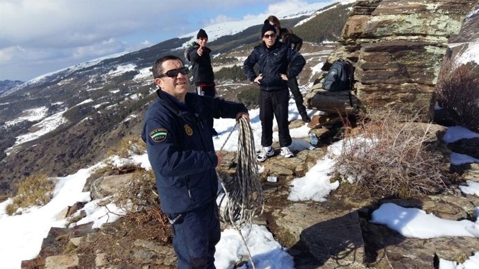 Rescate de montañeros en Sierra Nevada