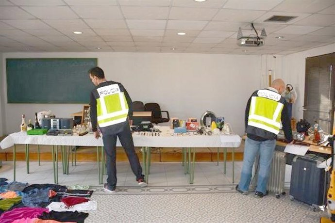 Imagen de los efectos recuperados