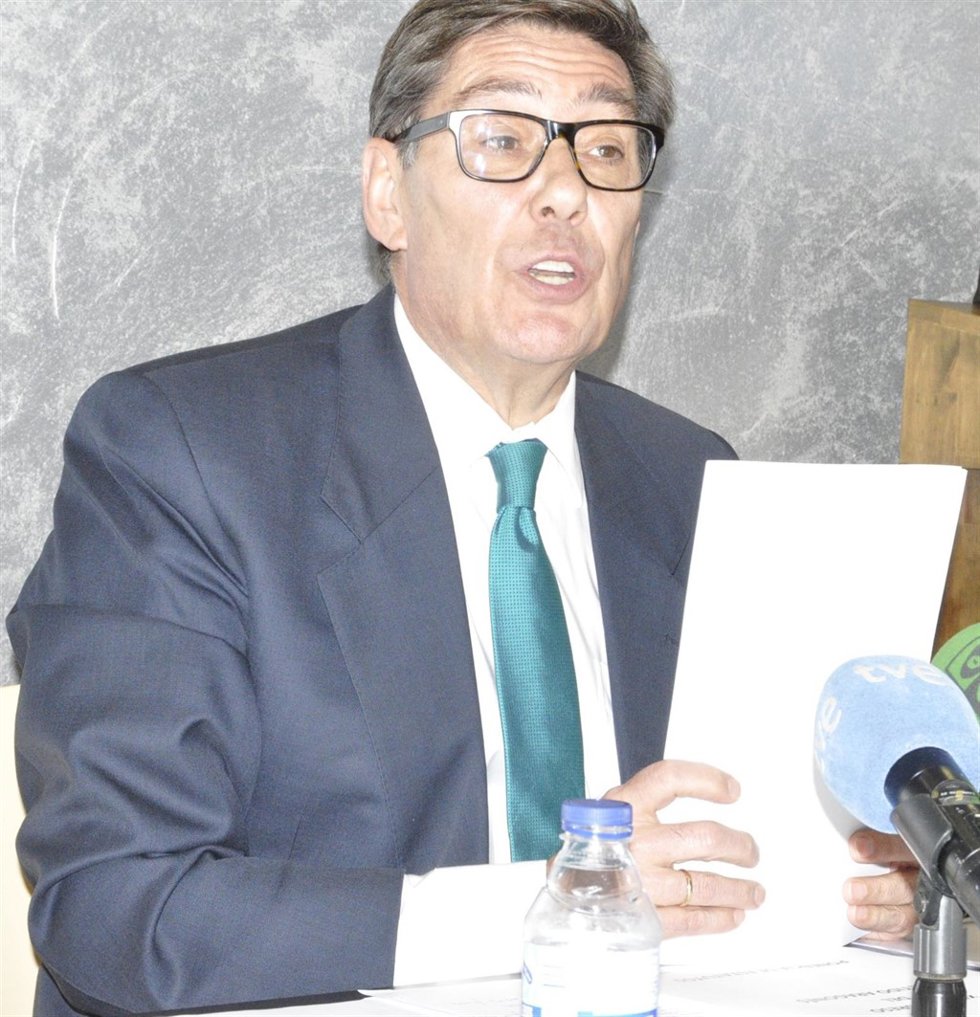 El candidato del PAR a la Presidencia de Aragón, Arturo Aliaga.