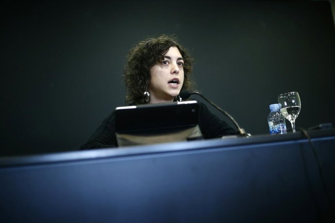 Tania González, eurodiputada de Podemos