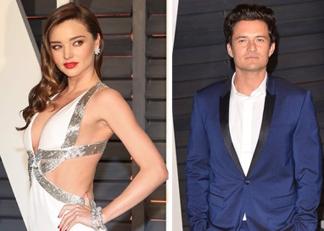 Miranda Kerr y Orlando Bloom, juntos en la misma fiesta