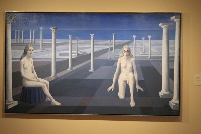 Exposición dedicada a Paul Delvaux en el Museo Thyssen