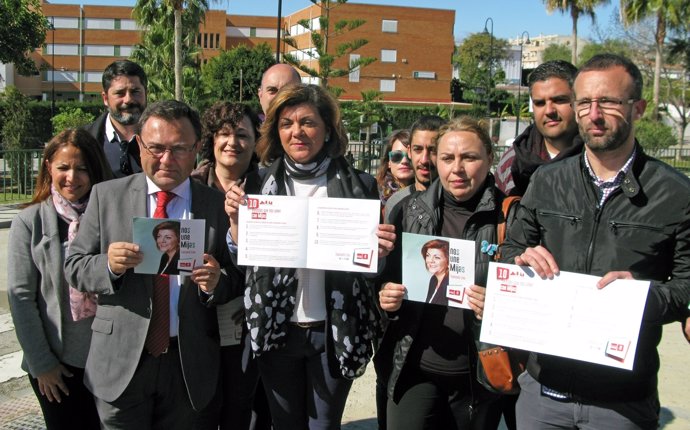 Miguel Ángel Heredia y Fuensanta Lima, candidata PSOE Alcaldía de Mijas