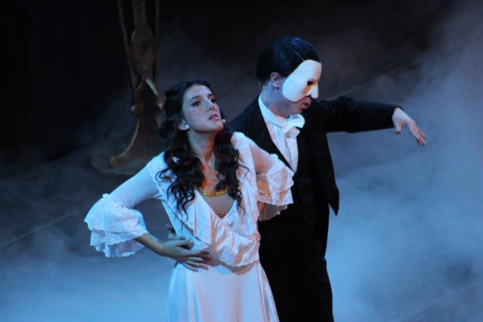 Imagen de la obra 'Fantasma de la ópera'. 