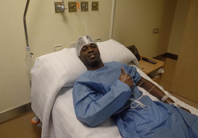 Koné en el hospital