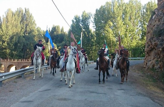 Recreación de Pero Gil y Caball-Razin en Tramacastilla