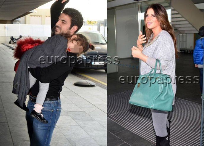 Cesc fábregas y daniela seeman regresan a londres 