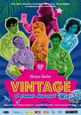 Cartel del musical 'Vintage'