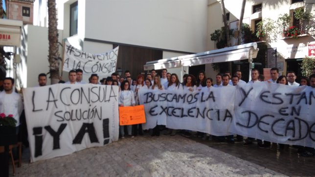 Protesta de La Cónsula, Málaga
