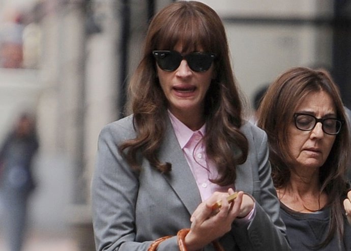 Julia Roberts vuelve al trabajo tras la muerte de su madre 