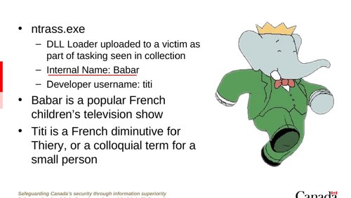 Babar spyware