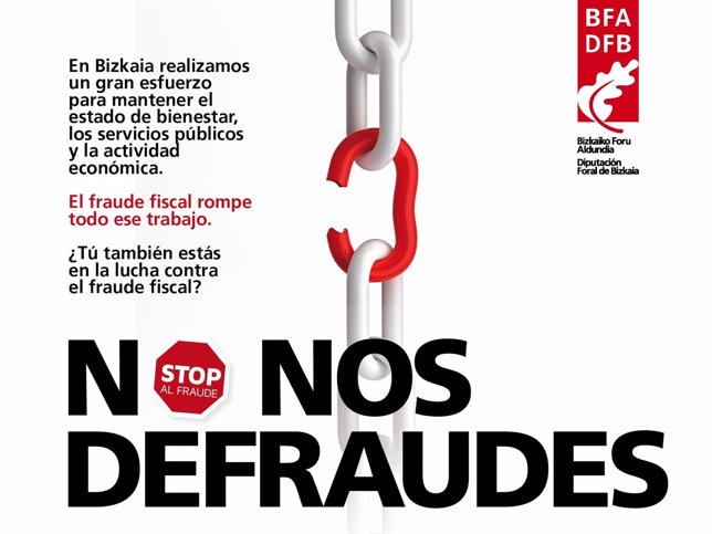 Campaña contra el fraude fiscal en Bizkaia