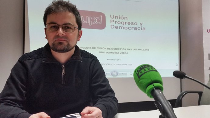 El portavoz de UPyD en Baleares, Juan Antonio Horrach