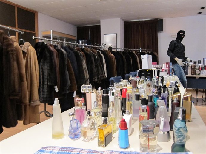 Onjetos robados por métido del 'alunizaje'