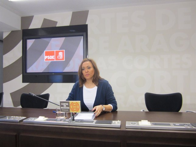 La diputada del PSOE, Mayte Pérez
