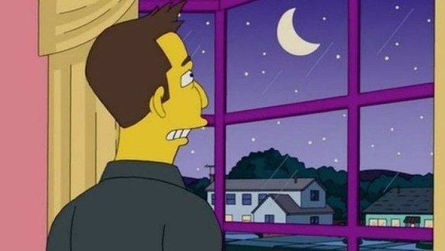 La Luna demuestra que Los Simpson no están en Estados Unidos
