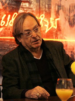 Ventura Pons en la presentación de libro '54 dies i escaig' en el Ateneu