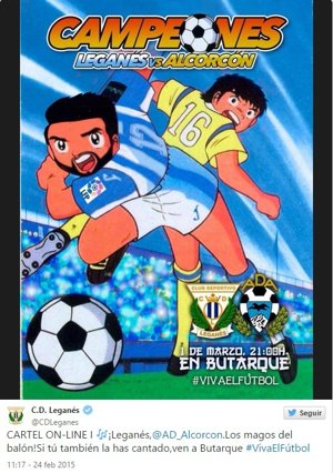 El Leganés convierte a Chuli en Oliver Atón para promocionar el partido contra e