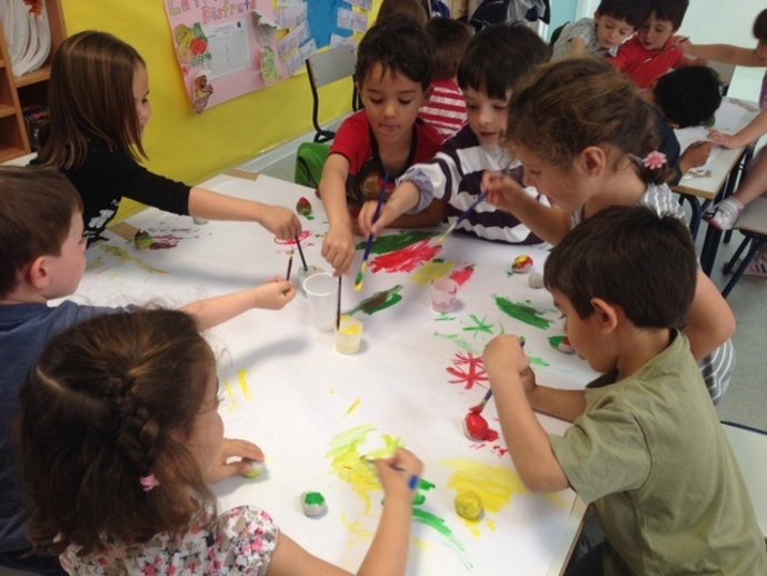 Niños del 'Easter School Pozuelo'