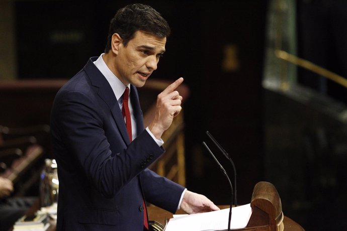 Pedro Sánchez en el Debate del Estado de la Nación