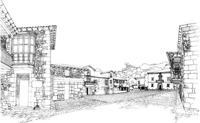 Litografía Liérganes