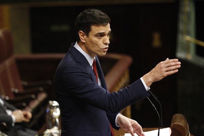 Pedro Sánchez en el Debate del Estado de la Nación