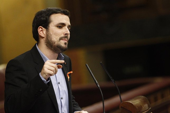 Alberto Garzón en el Congreso