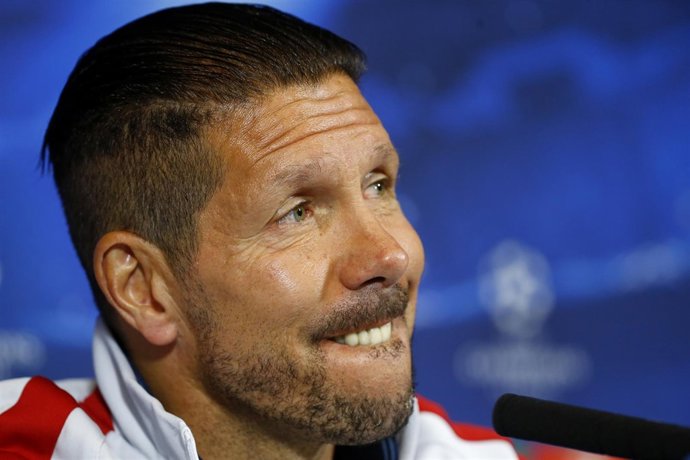 Diego Pablo Simeone en rueda de prensa