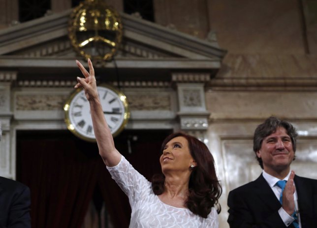 La presidenta argentina, Cristina Fernández de Kirchner