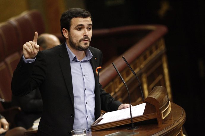 Alberto Garzón en el Congreso