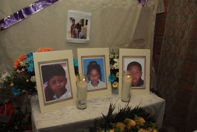 Tres niños asesinados por su madre en Colombia