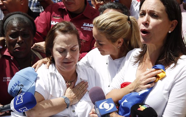 Mitzy Capriles, esposa del alcalde de Caracas, Antonio Ledezma