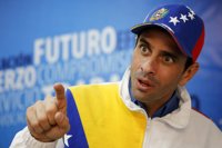 Capriles dice que el Gobierno de Maduro es "el principal responsable" de la muerte del joven manifestante