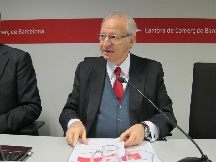 El pte. De la Cámara de Barcelona Miquel Valls