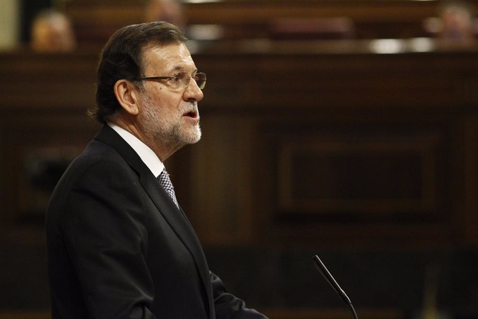 Mariano Rajoy nel Debate sobre l'Estáu de la Nación