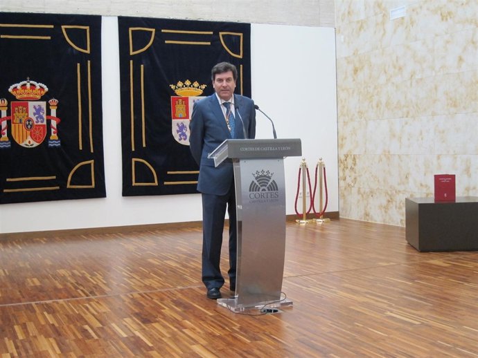 El portavoz del PP, Carlos Fernández Carriedo