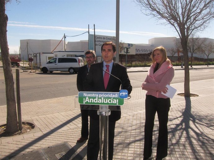 José Antonio Nieto con Torrico y Alarcón en el C4