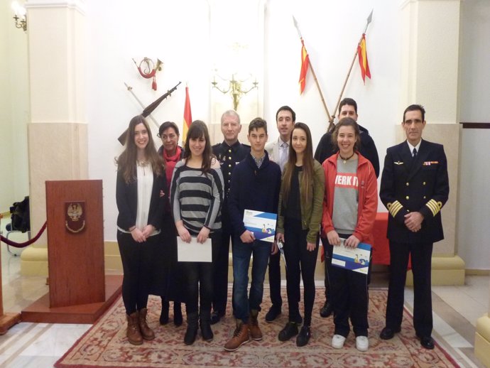 Entrega de premios del concurso 'Carta a un militar español'