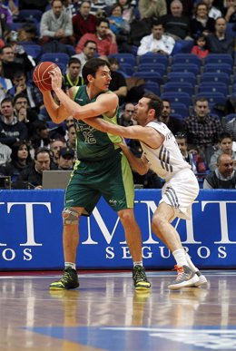 Carlos Suárez y Rudy Fernández en el Real Madrid - Unicaja