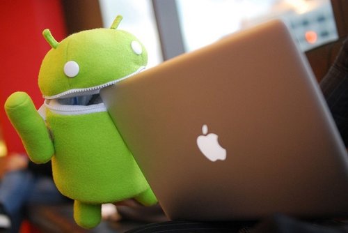 Android y ordenador Mac