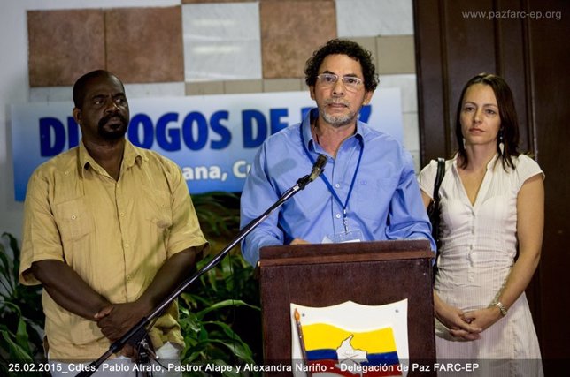 Delegación de las FARC en el diálogo de paz de Colombia