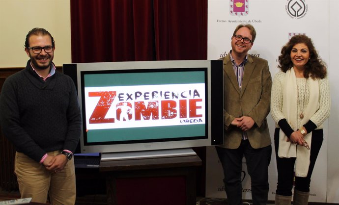 Navas, Lizana y Olmedilla presentan 'Experiencia zombie'.