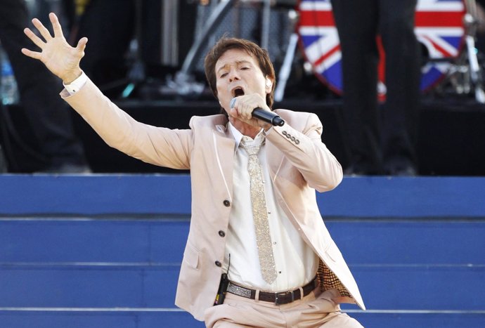 El cantante británico Cliff Richard