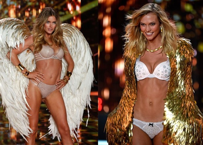 Se van dos ángeles de Victoria Secret Karlie Kloss y Doutzen Kroes