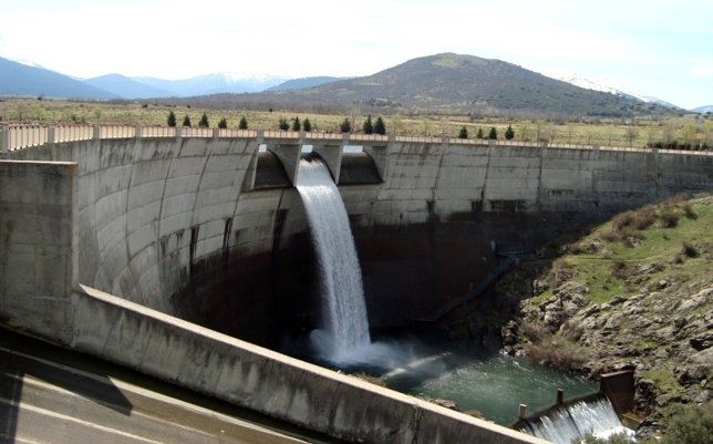 Embalse del Pontón, en Segovia