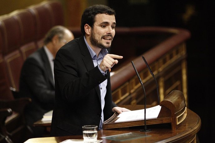 Alberto Garzón en el Congreso