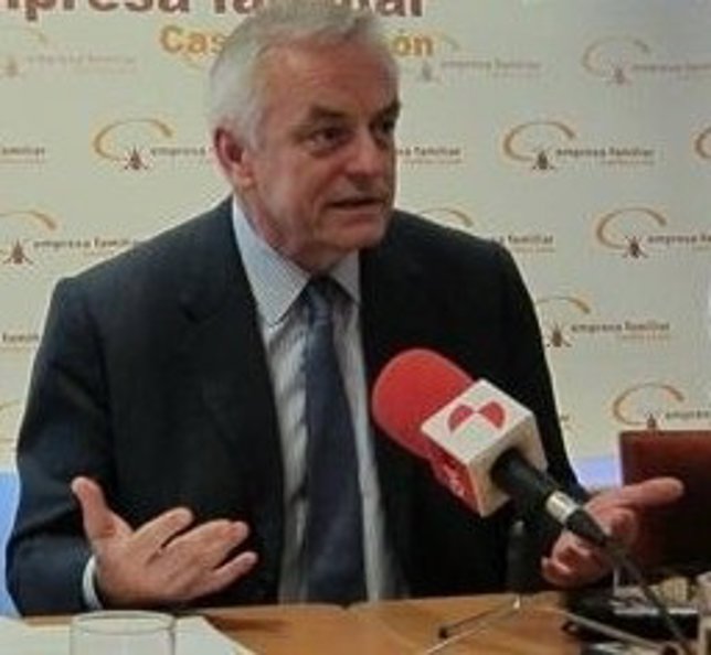 El presidente de Gadea durante una rueda de prensa