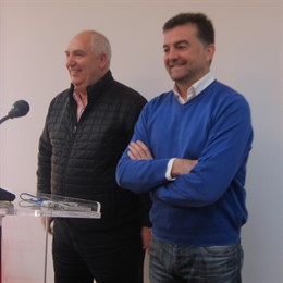 Antonio Maíllo, hoy junto a Francisco Carbonero